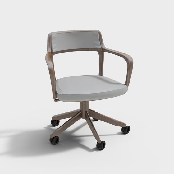 Urban Office Chair 3D model for Creative Spaces