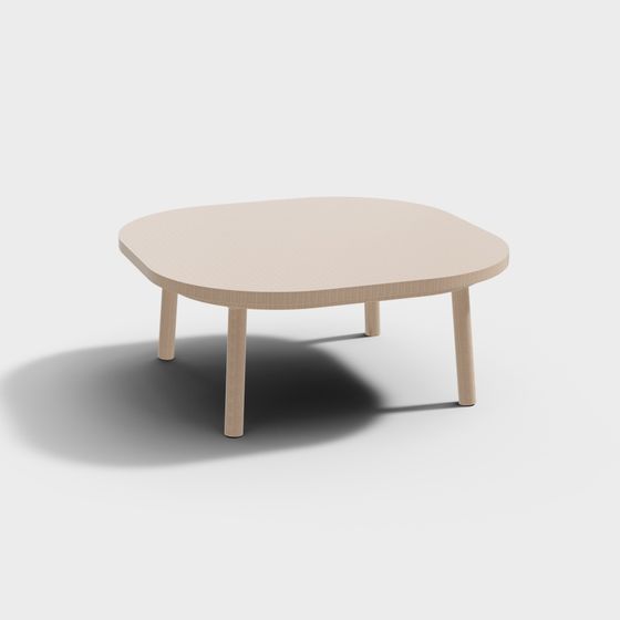 Streamlined Coffee Table 3D model