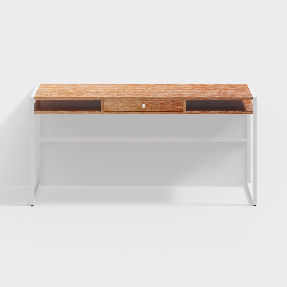 Ilena Sorely Console Table (White)