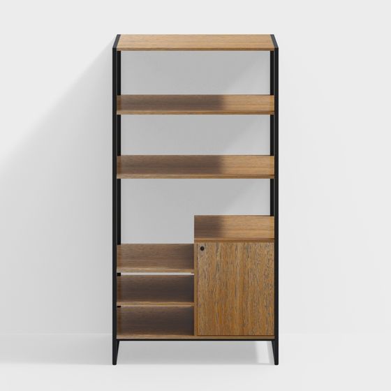 本棚 イレナソレリー（ブラック）