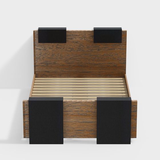 Urban Retreat 3D model Bed