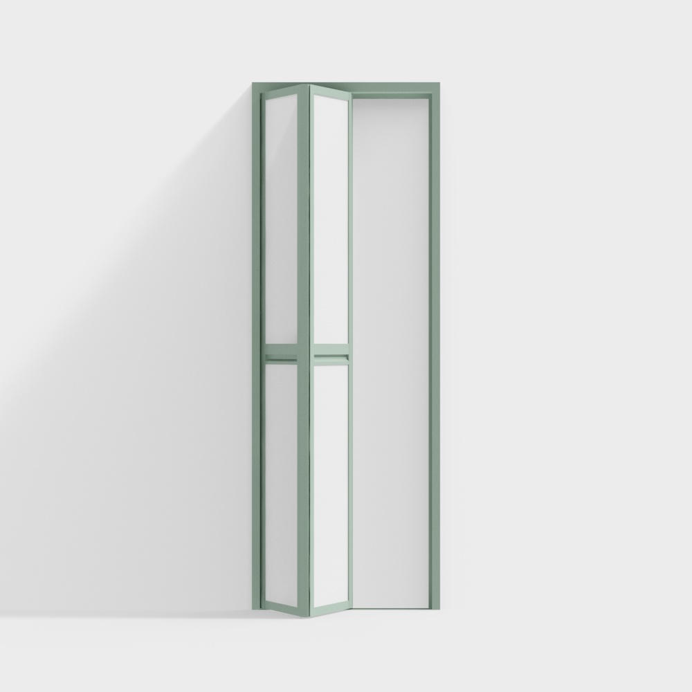 Japanese-style Louvered Folding Door