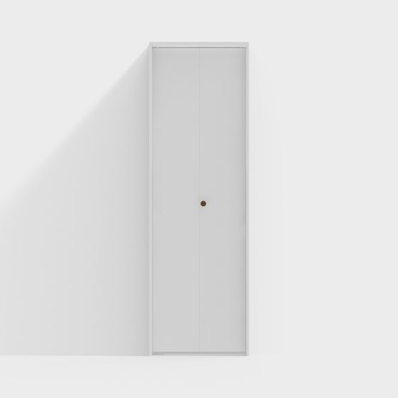 Elegant Minimalist Door 3D model