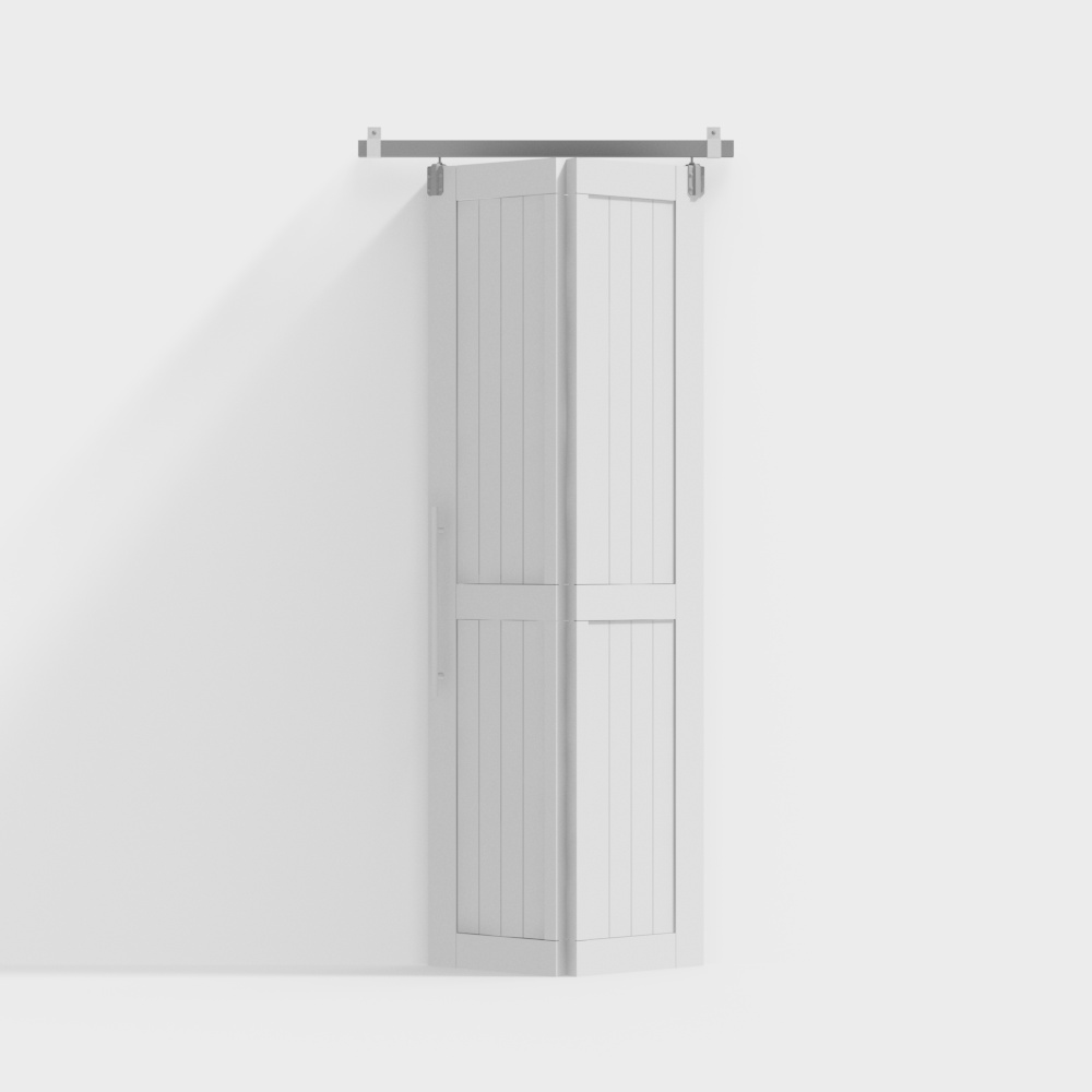 Japanese-style Louvered Folding Door