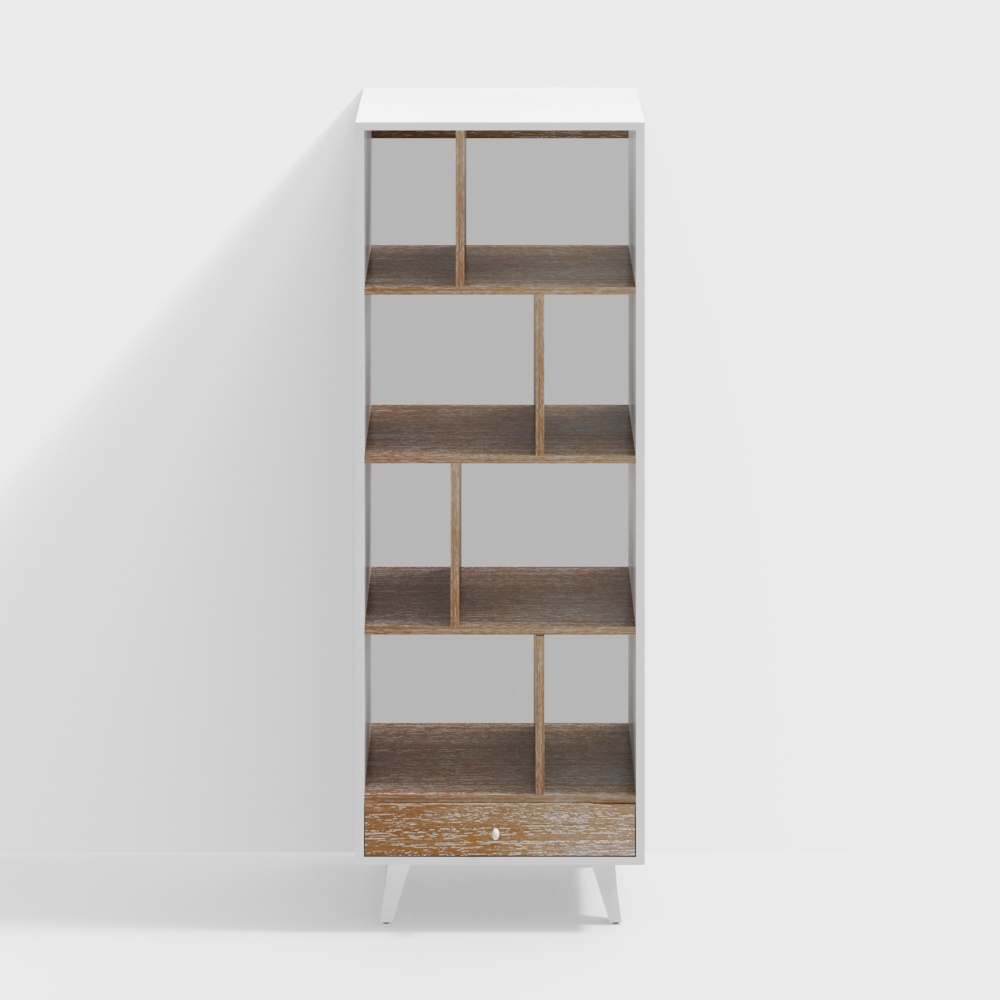 ชั้นวางหนังสือ Ilena Cabana 680mm (สีขาว)