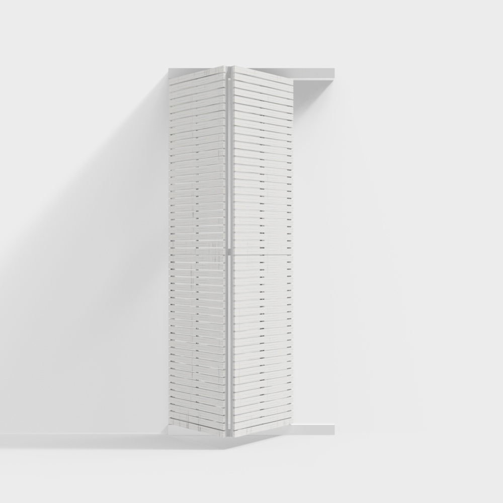 Japanese-style Louvered Folding Door