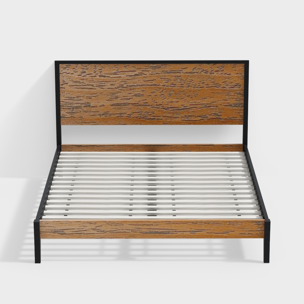 Lit simple Ilena Cabana (Noir)