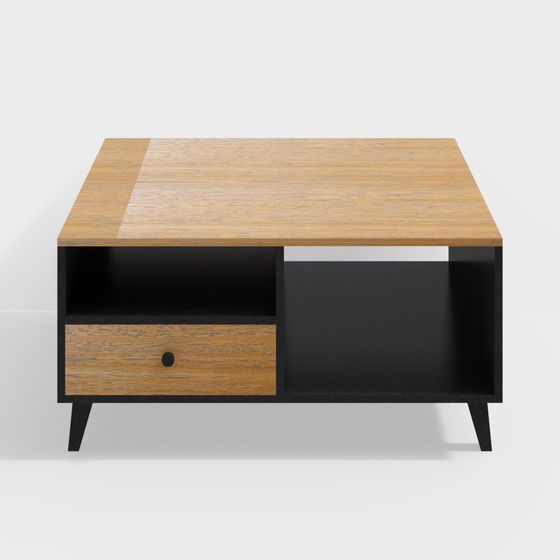 โต๊ะกาแฟ Cabana Ilena 900mm (ดำ)