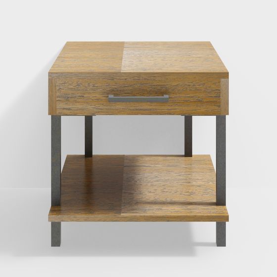 Urban Corner Side Table 3D model