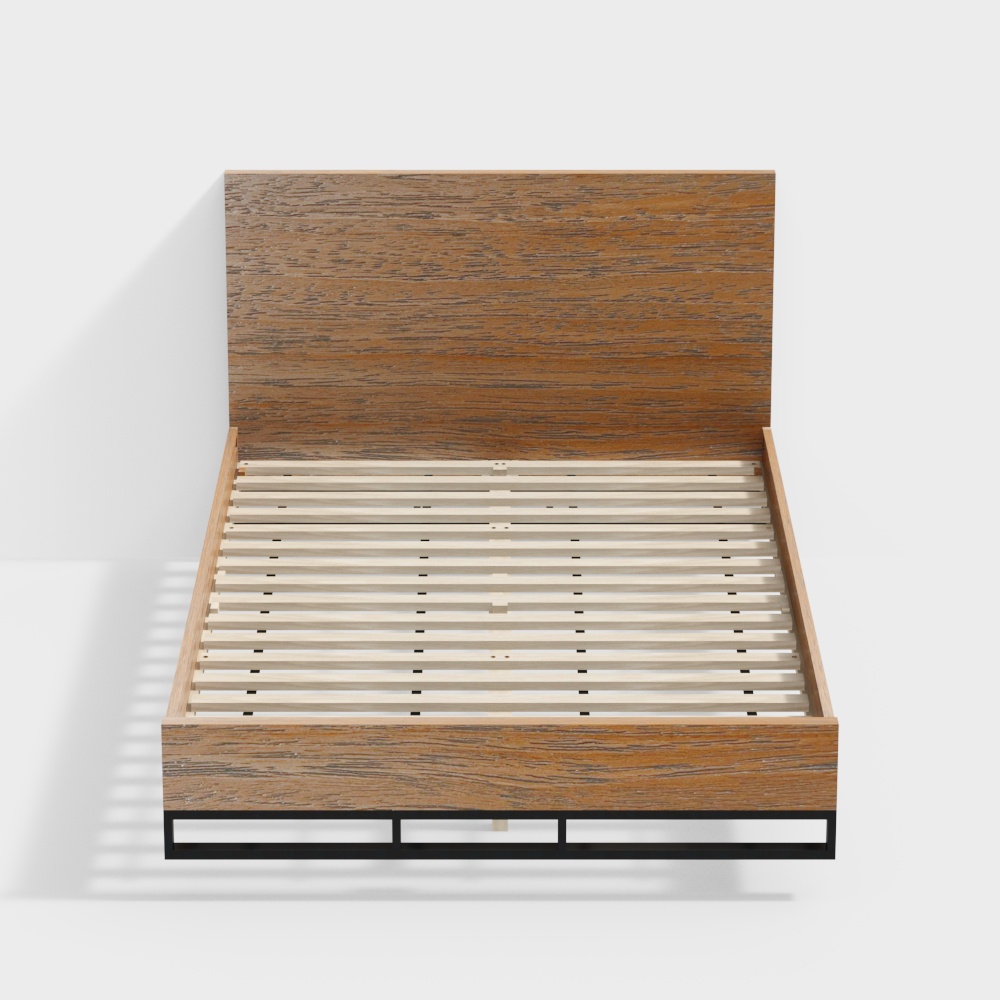 Ilena Cody Single Bed (Black) - New Texture