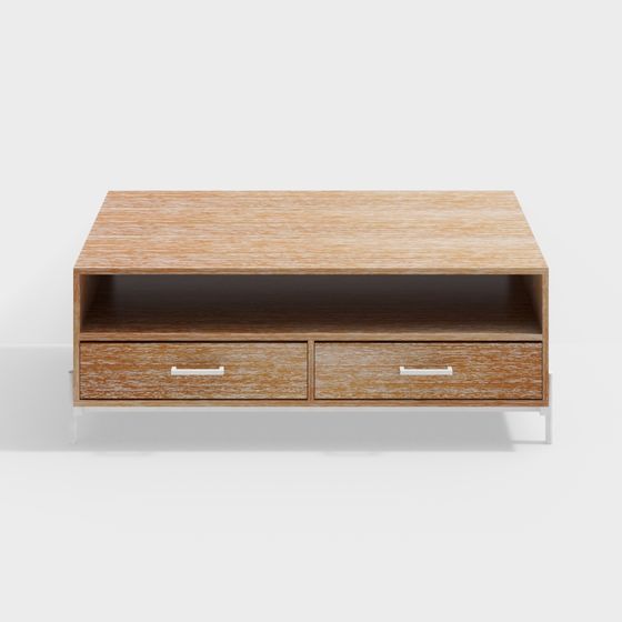 Stylish Urban Living Room TV Cabinet 3D model