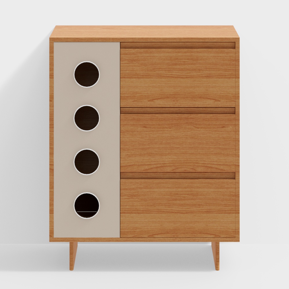 Porte-chaussures rabattable rétro