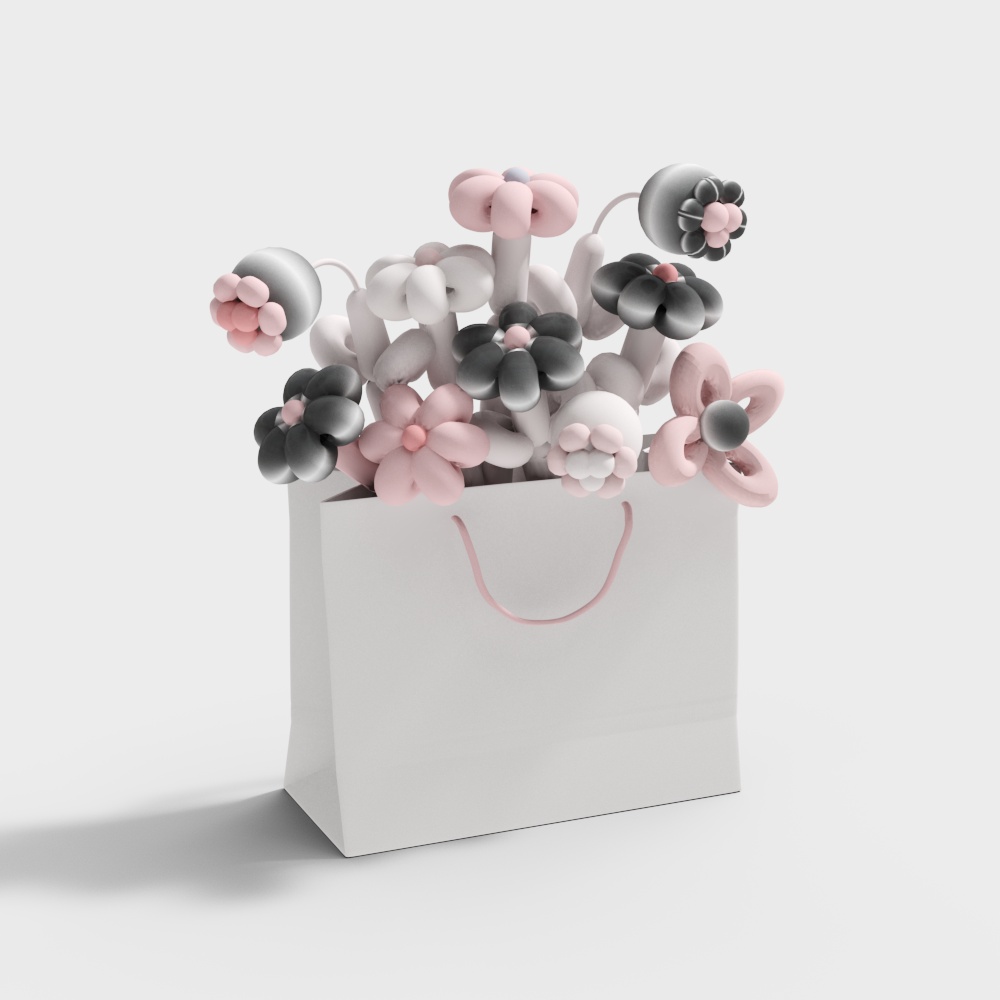 Handbag Floral Decoration