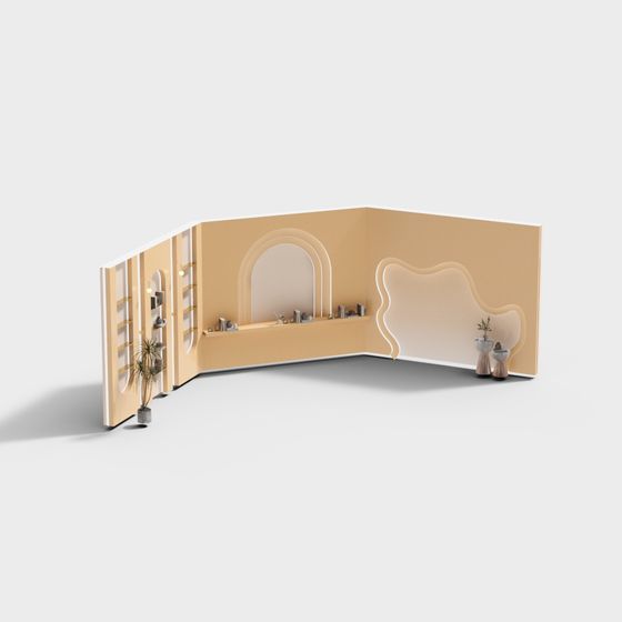 Modern Livestream Room Background