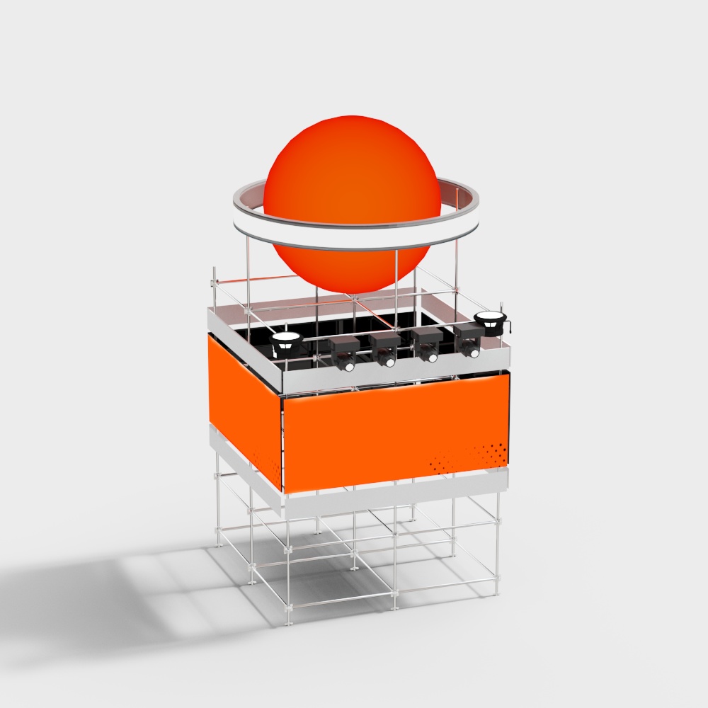 屋外スクリーンスタンド