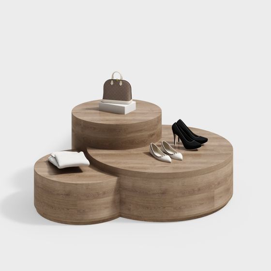 Round Clothing Display Stand