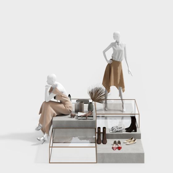 Clothing Store Showcase