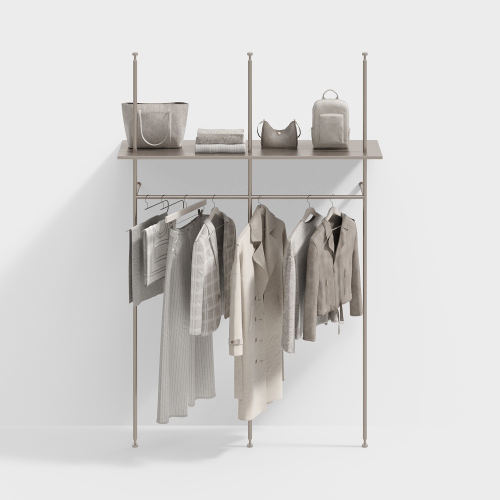 Clothing Store Display Rack