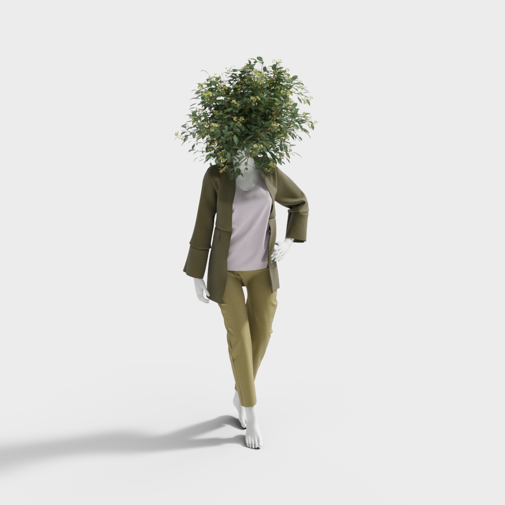 모던 의류 마네킹