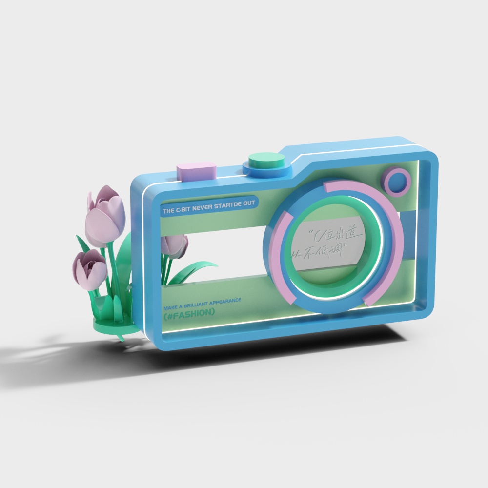 カメラチェックイン装飾