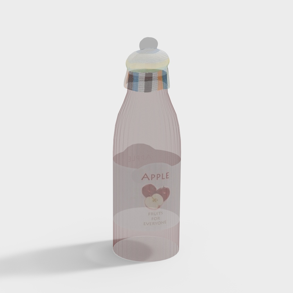 Large Decorative Beverage Bottle