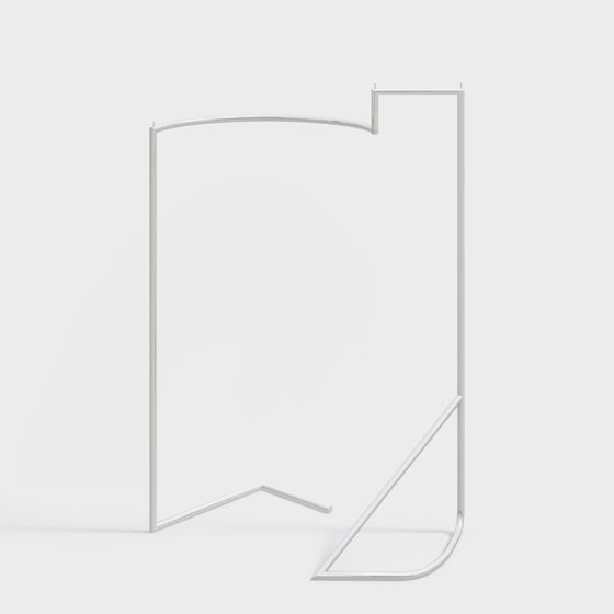 Clothing Store Metal Rack