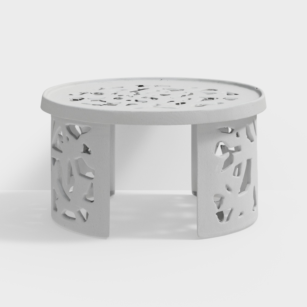 Центральный столик из пластика Nilkamal Crystal