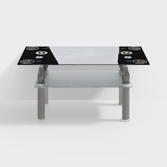 Nilkamal Corolla Centre Table (Black)