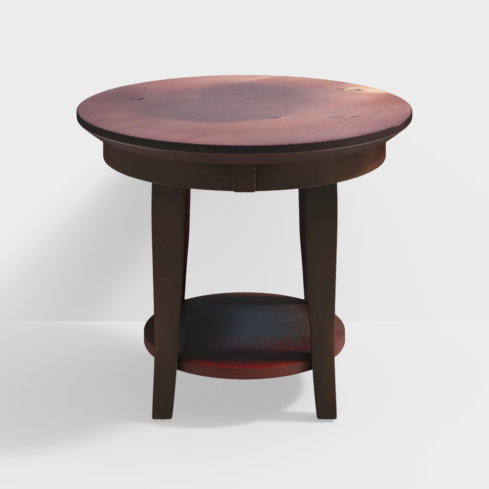 Nilkamal Laura End Table (Dark Walnut)