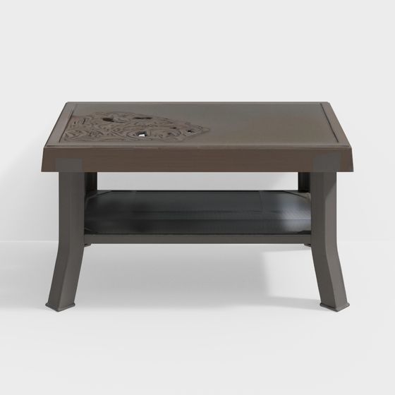 Vintage Coffee Table 3D model for Modern Interiors