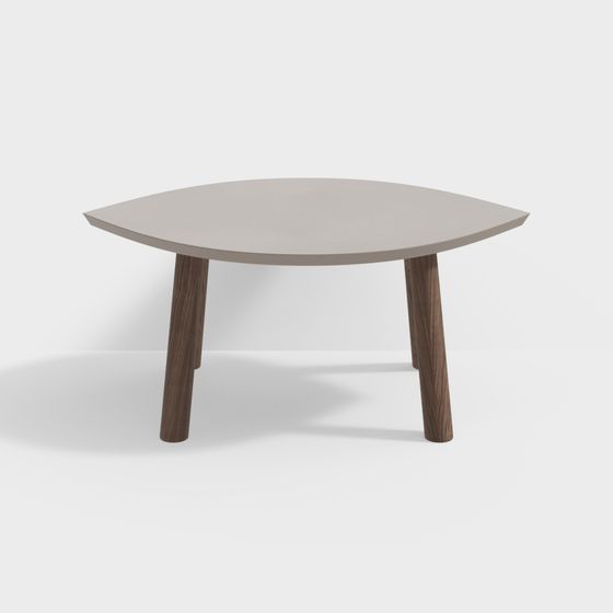 Streamlined Coffee Table 3D model