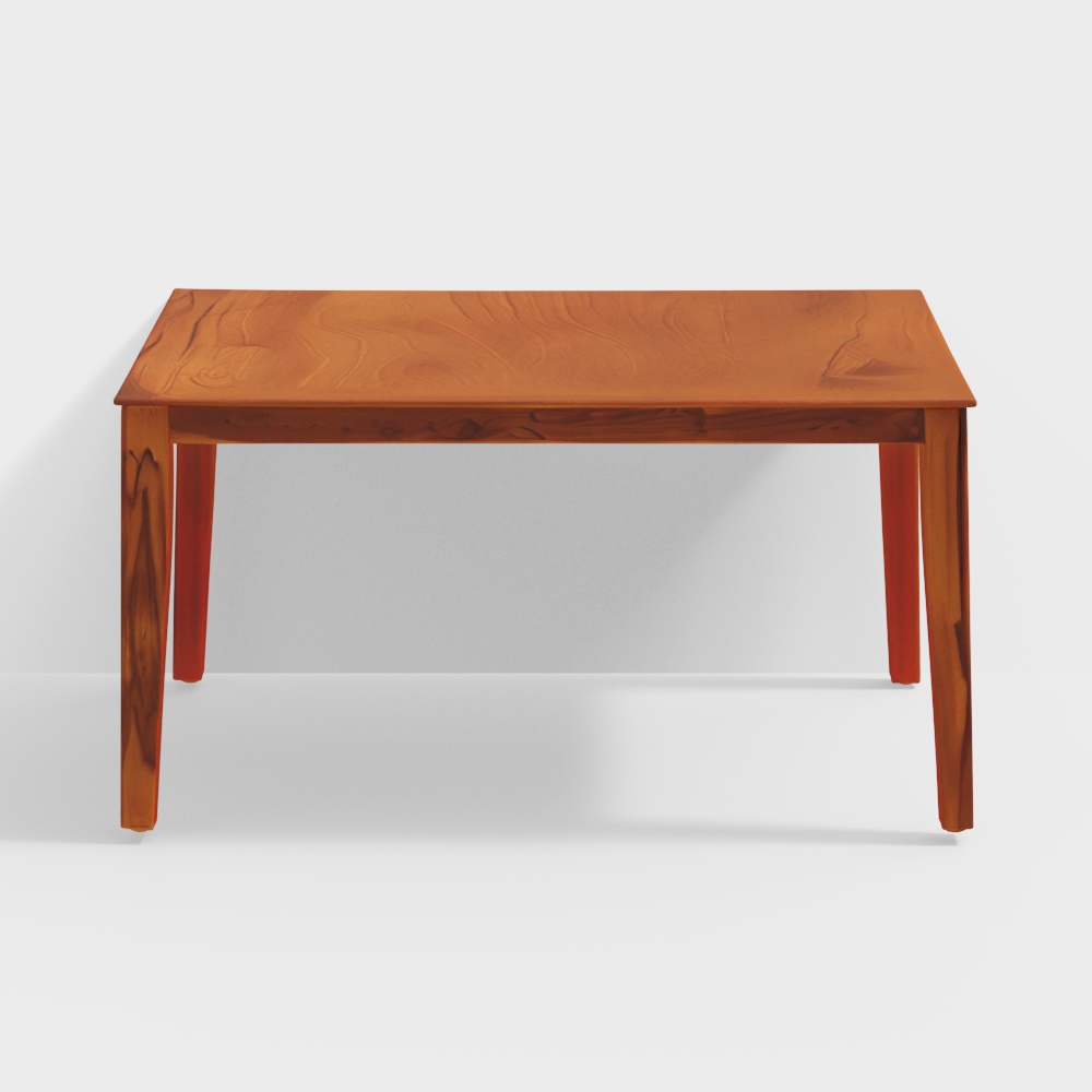 Nilkamal Wonder Solid Wood Dining Table (Honey)