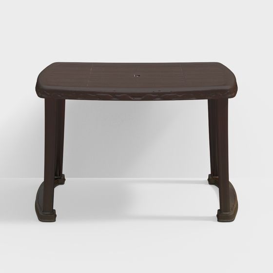Nilkamal Shahenshah Dining Table (Weather Brown)