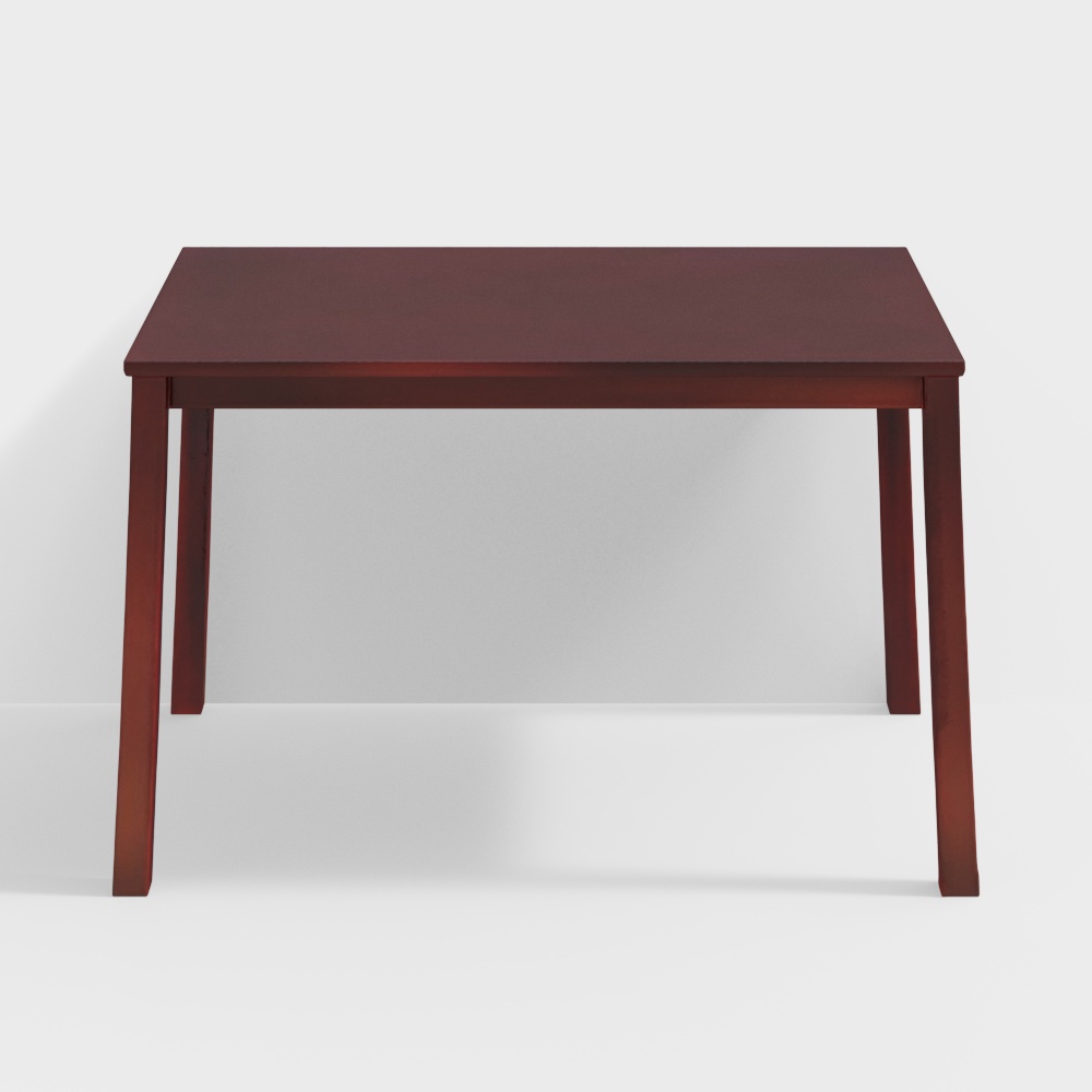 Nilkamal Peak Four Seater Dining Table (Cappuccino)