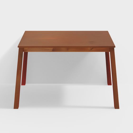 Nilkamal Jewel Four Seater Dining Table (Walnut)