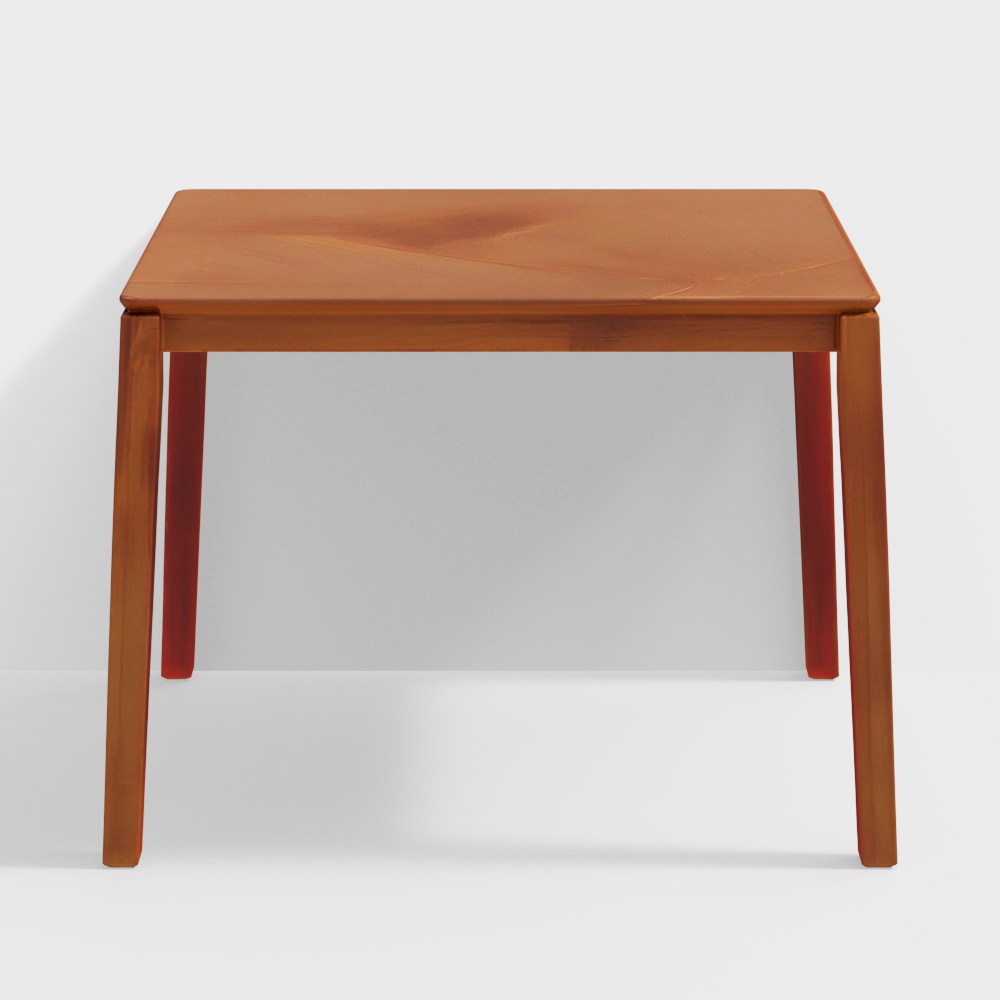 Nilkamal Leaf 4 Seater Dining Table (Walnut)