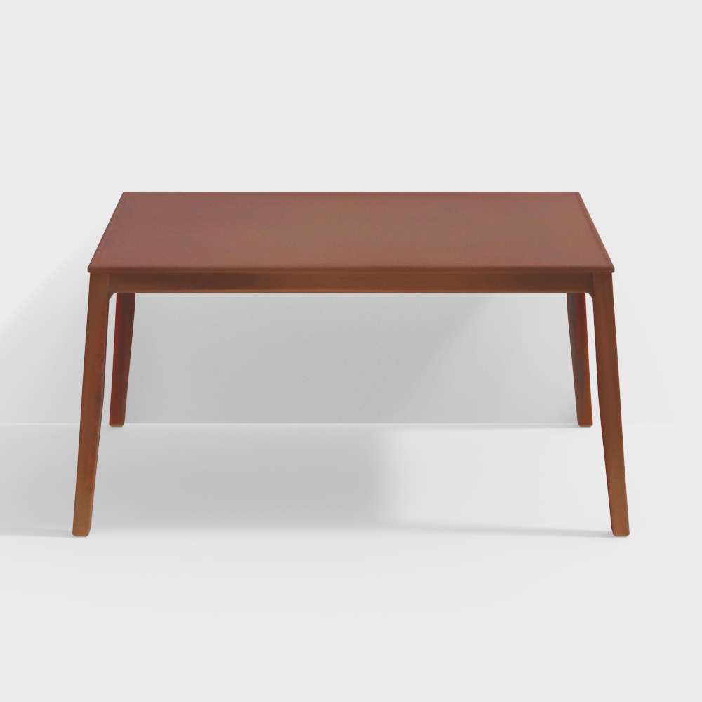 Nilkamal Peak 6 Seater Dining Table (Cappuccino)