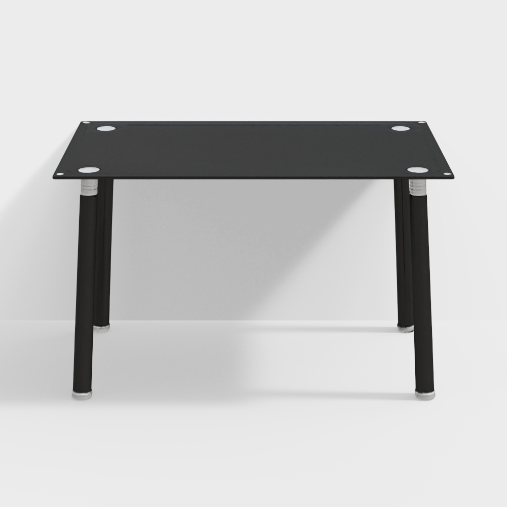 Nilkamal Isaac 6 Seater Dining Table (Black)