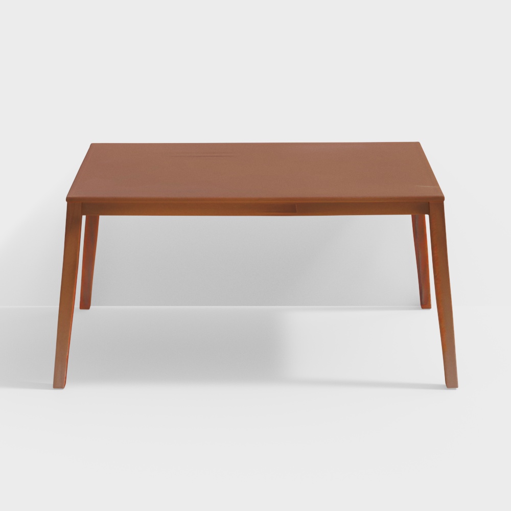 Nilkamal Jewel Six Seater Dining Table (Walnut)