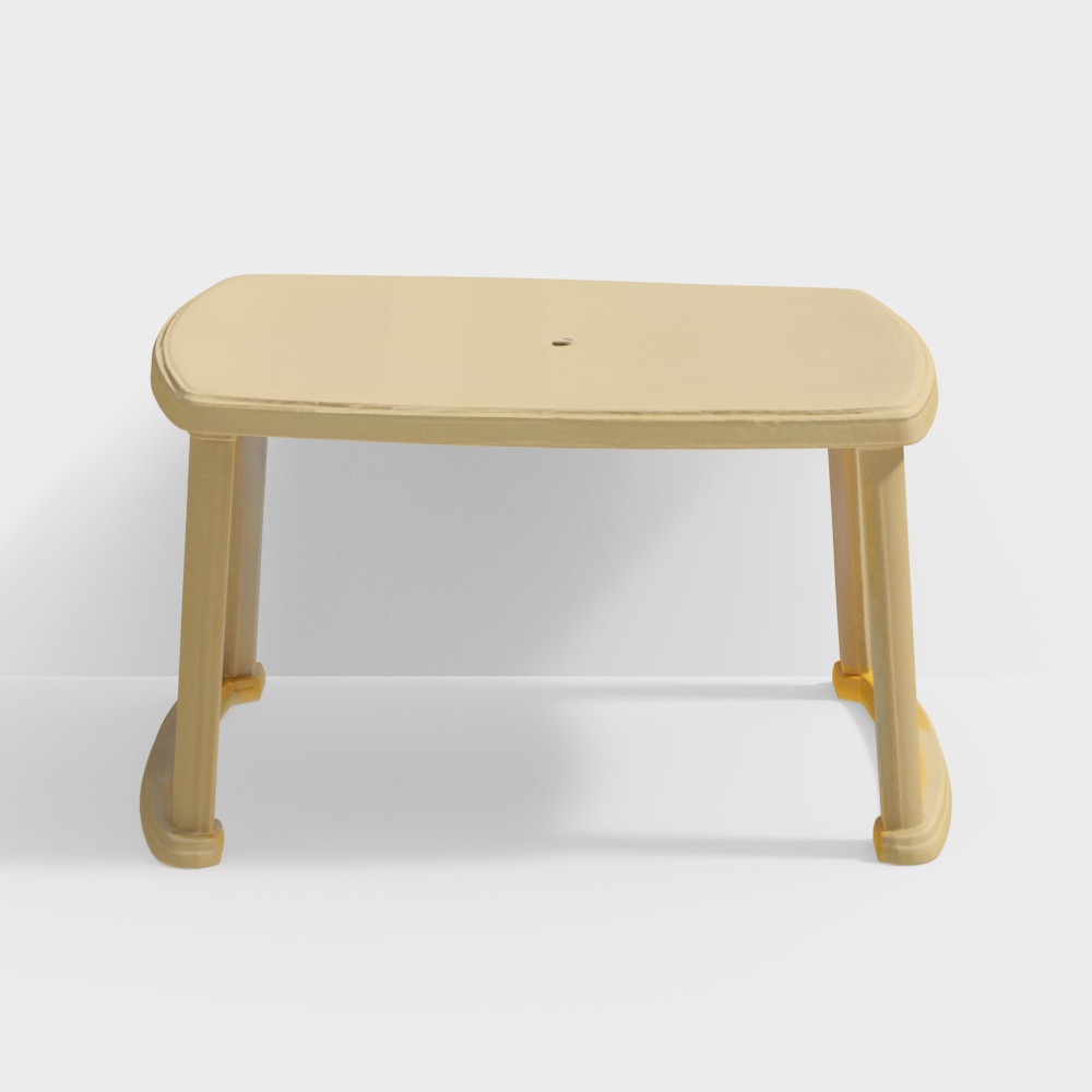 Nilkamal Mega Dining Table (Marble Beige)