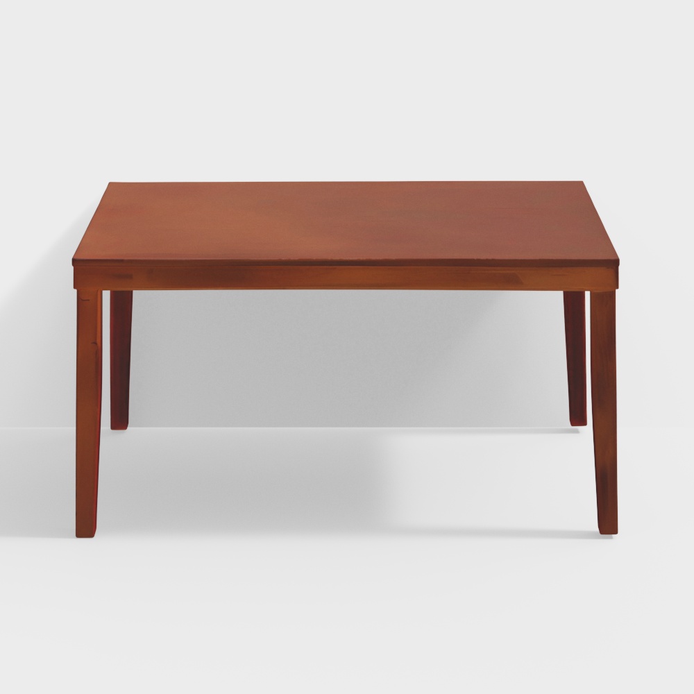 Nilkamal Olenna 6 Seater Dining Table (Walnut)