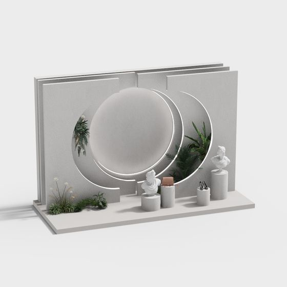 Clothing Store Feature Wall