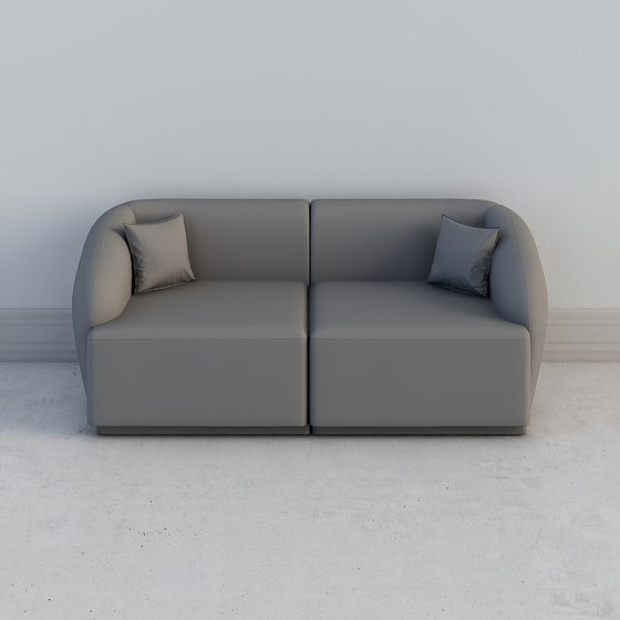 Modern Lounge Couch 3D model