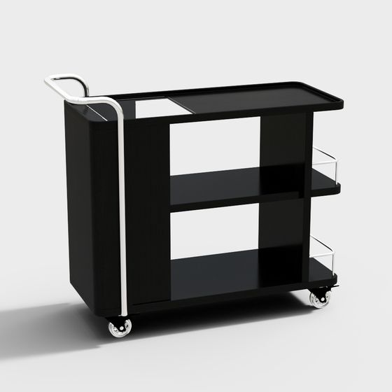 White Ash Movable Side Wagon