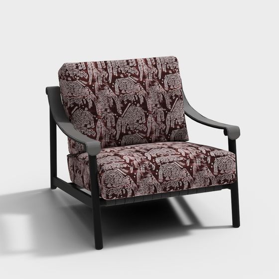 French Style Vintage Lounge Chair