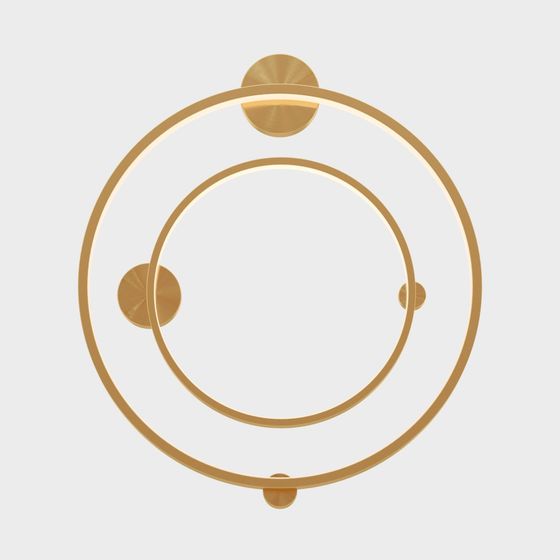 Golden Orb 3D Model for Modern Design