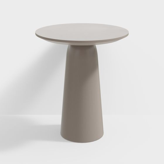Stylish Cone Table 3D model for Modern Spaces