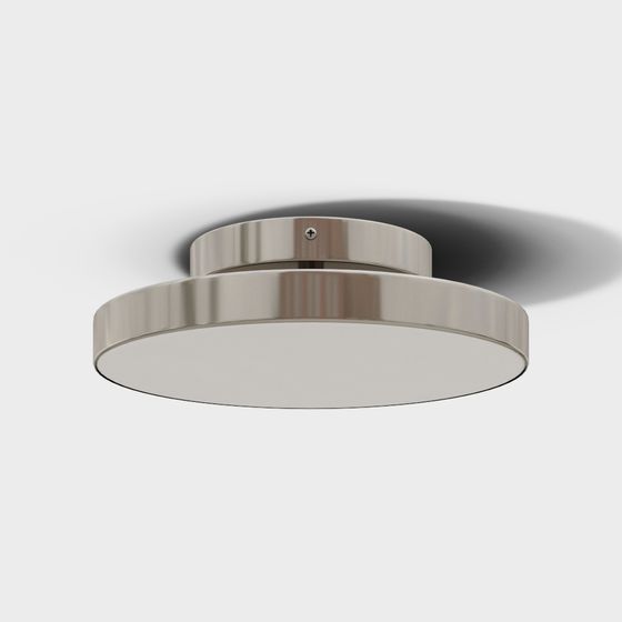 Elegant Ring Pendant Light 3D model