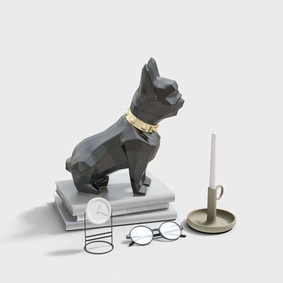 City Guardian Low-Poly 3D Model