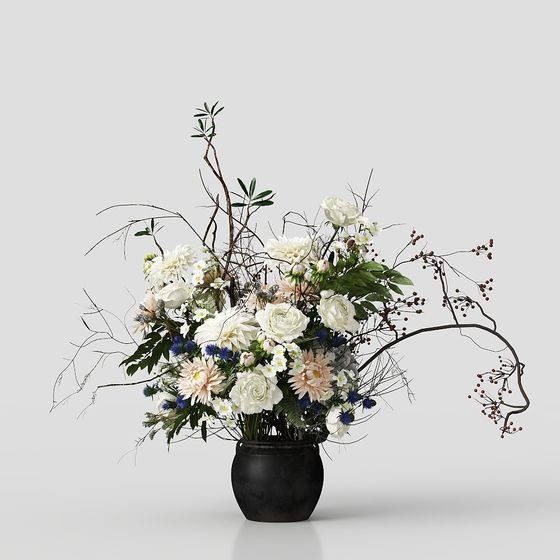 Vase Moderne Art Floral